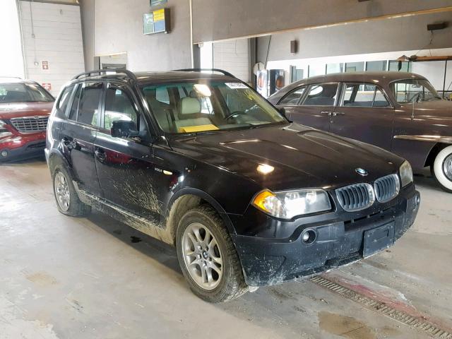 WBXPA73494WB23677 - 2004 BMW X3 2.5I BLACK photo 1