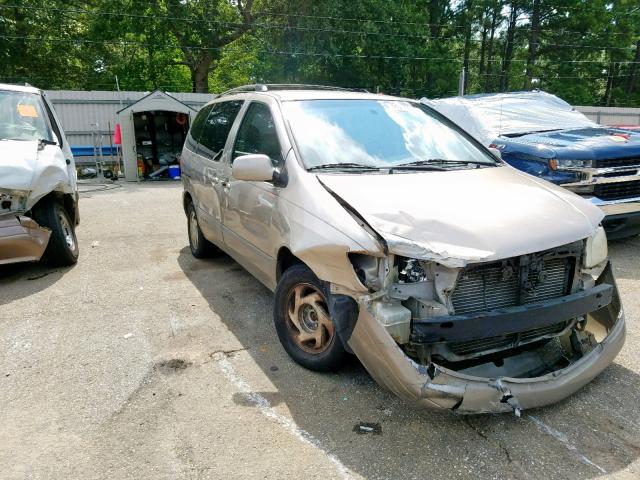 4T3ZF13C43U519148 - 2003 TOYOTA SIENNA LE BROWN photo 1