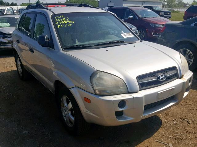 KM8JM12B66U478840 - 2006 HYUNDAI TUCSON GL SILVER photo 1