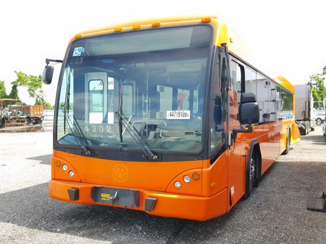 15GGD271481078910 - 2008 GILLIG TRANSIT BU ORANGE photo 2