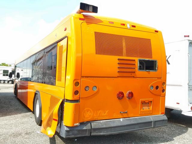 15GGD271481078910 - 2008 GILLIG TRANSIT BU ORANGE photo 3