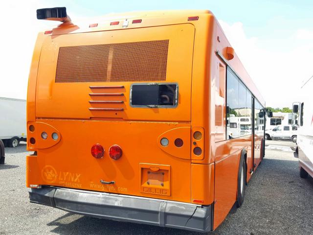 15GGD271481078910 - 2008 GILLIG TRANSIT BU ORANGE photo 4