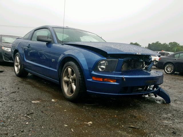 1ZVFT82H565243606 - 2006 FORD MUSTANG GT BLUE photo 1