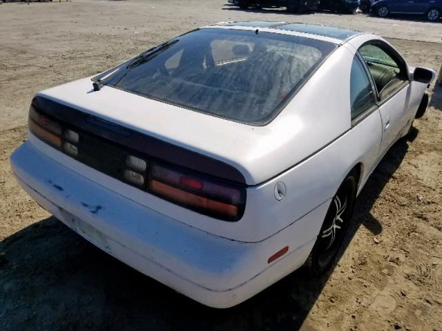 JN1RZ26H4MX505657 - 1991 NISSAN 300ZX 2+2 WHITE photo 4