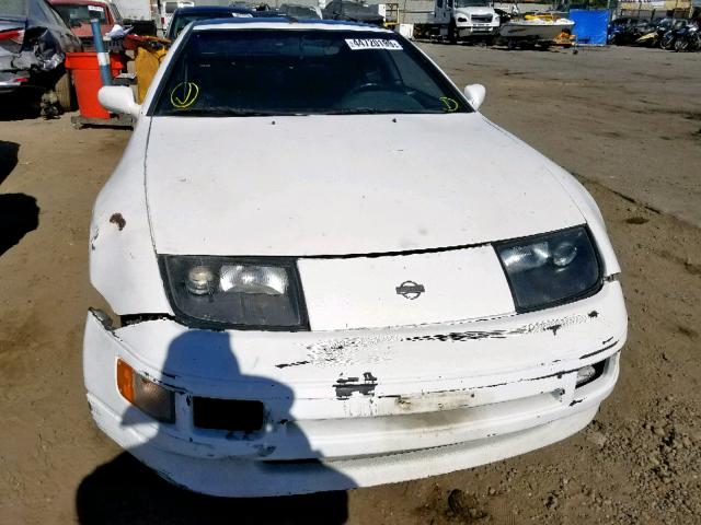 JN1RZ26H4MX505657 - 1991 NISSAN 300ZX 2+2 WHITE photo 9