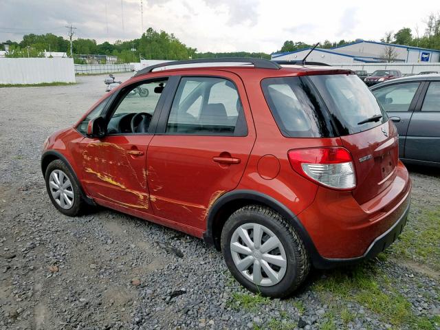 JS2YB5A33A6302406 - 2010 SUZUKI SX4 ORANGE photo 3