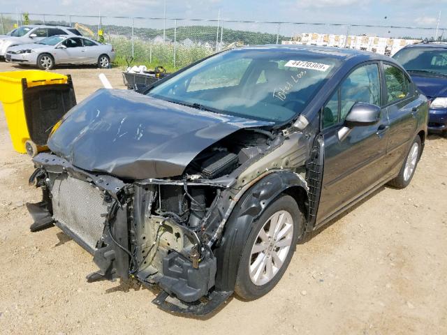 2HGFB2F94CH509192 - 2012 HONDA CIVIC EXL 石墨色 照片 2