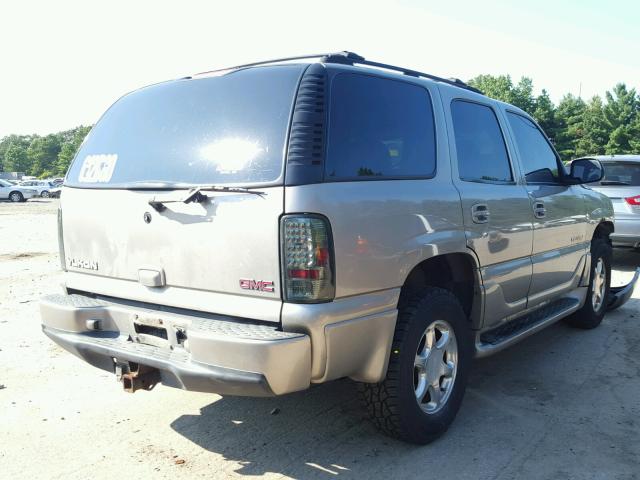 1GKEK63U23J110567 - 2003 GMC YUKON DENA SILVER photo 4