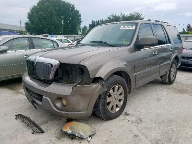 5LMFU27R84LJ28689 - 2004 LINCOLN NAVIGATOR ყავისფერი ფოტო 2