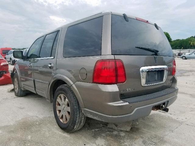 5LMFU27R84LJ28689 - 2004 LINCOLN NAVIGATOR ყავისფერი ფოტო 3