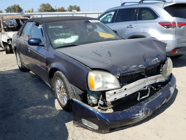 1G6KE57Y53U206305 - 2003 CADILLAC DEVILLE DH BLUE photo 1