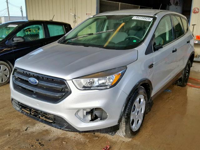 1FMCU0F75JUA17193 - 2018 FORD ESCAPE S SILVER photo 2