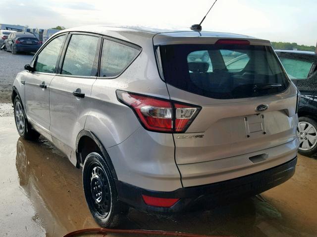 1FMCU0F75JUA17193 - 2018 FORD ESCAPE S SILVER photo 3