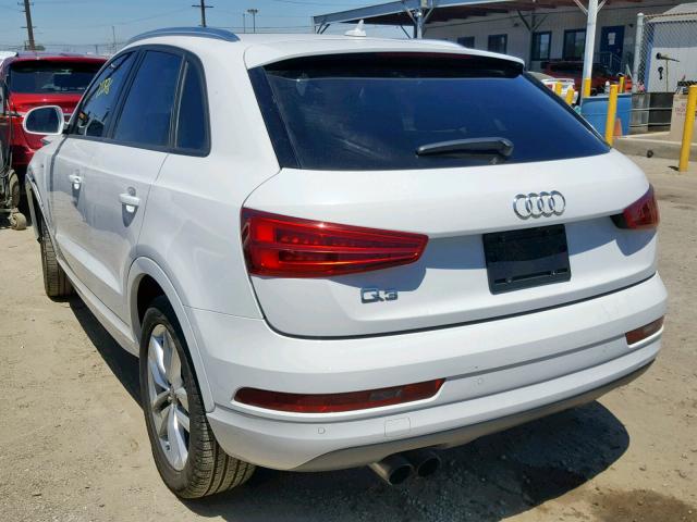 WA1BCCFS8JR004461 - 2018 AUDI Q3 PREMIUM WHITE photo 3