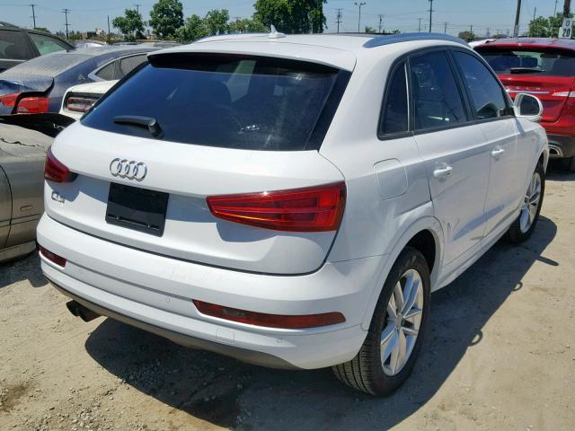 WA1BCCFS8JR004461 - 2018 AUDI Q3 PREMIUM WHITE photo 4