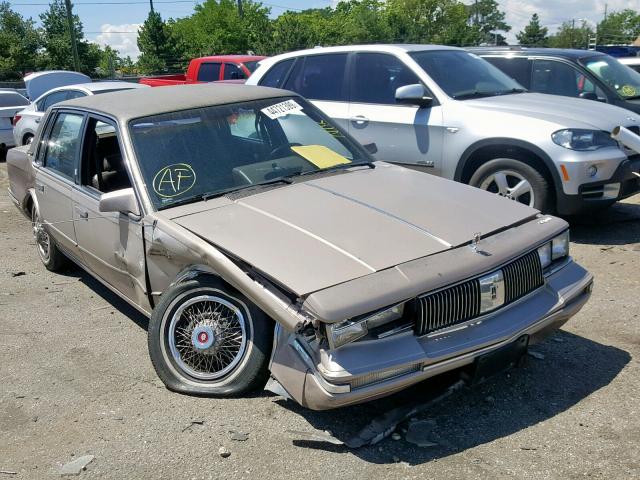 1G3AM19E6ED445551 - 1984 OLDSMOBILE CUTLASS CI ყავისფერი ფოტო 1