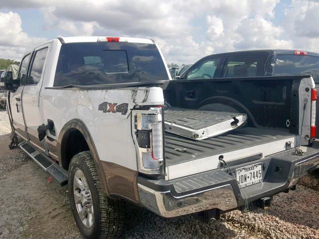 1FT7W2BTXHED30789 - 2017 FORD F250 SUPER WHITE photo 3