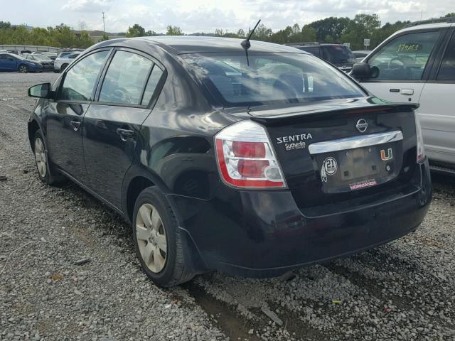 3N1AB6AP9BL666943 - 2011 NISSAN SENTRA 2.0 BLACK photo 3