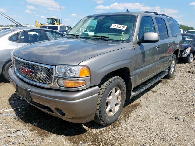 1GKFK66U56J121745 - 2006 GMC YUKON XL D BEIGE photo 2