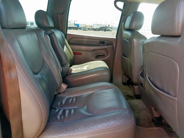 1GKFK66U56J121745 - 2006 GMC YUKON XL D BEIGE photo 6