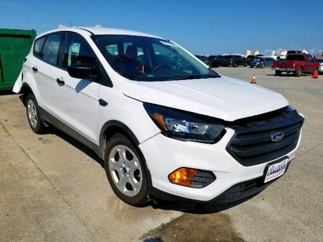 1FMCU0F79KUA88866 - 2019 FORD ESCAPE S WHITE photo 1