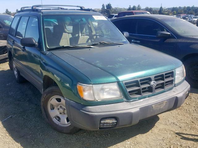 JF1SF6354XG713167 - 1999 SUBARU FORESTER L GREEN photo 1