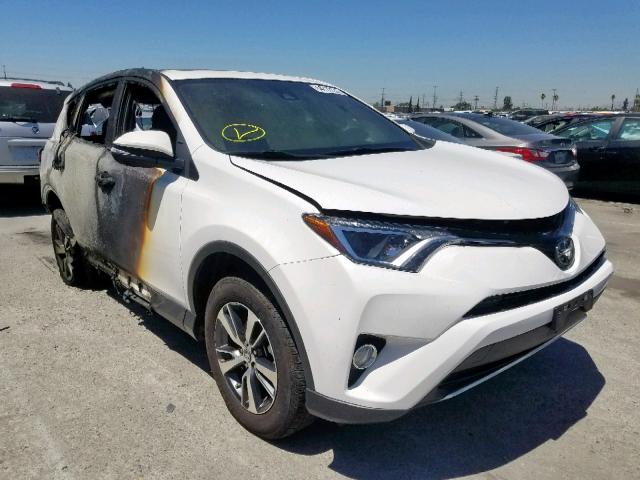 2T3WFREV0JW430027 - 2018 TOYOTA RAV4 ADVEN WHITE photo 1