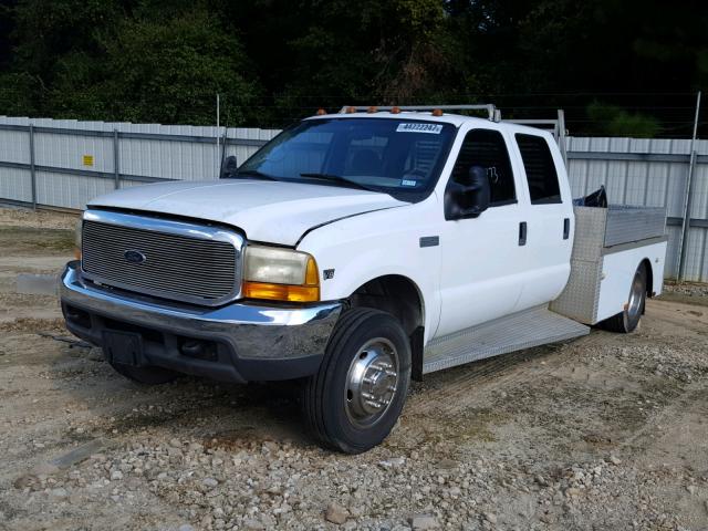 1FDXW46F5XEB94419 - 1999 FORD F450 WHITE photo 2