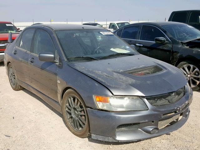 JA3AH86C76U043618 - 2006 MITSUBISHI LANCER EVO GRAY photo 1