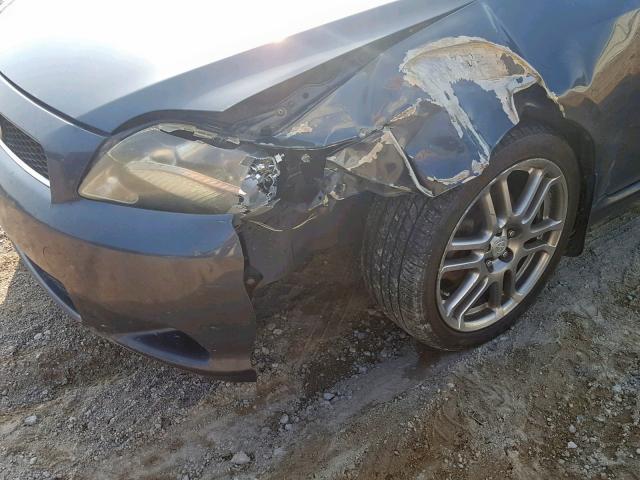 JTKDE177970205668 - 2007 TOYOTA SCION TC გრაფიტი ფოტო 9