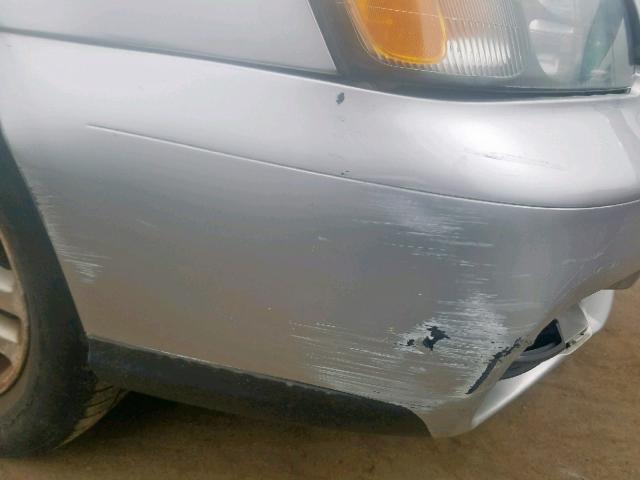 4S3BH675047620575 - 2004 SUBARU LEGACY OUT SILVER photo 10