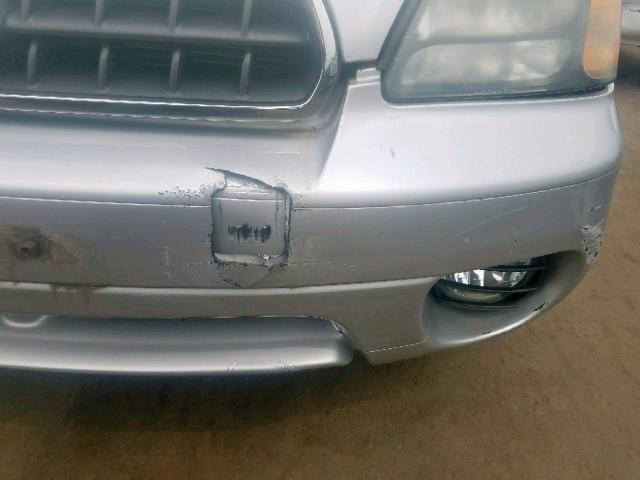 4S3BH675047620575 - 2004 SUBARU LEGACY OUT SILVER photo 9