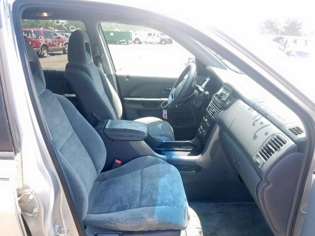 5FNYF18405B064434 - 2005 HONDA PILOT EX SILVER photo 5