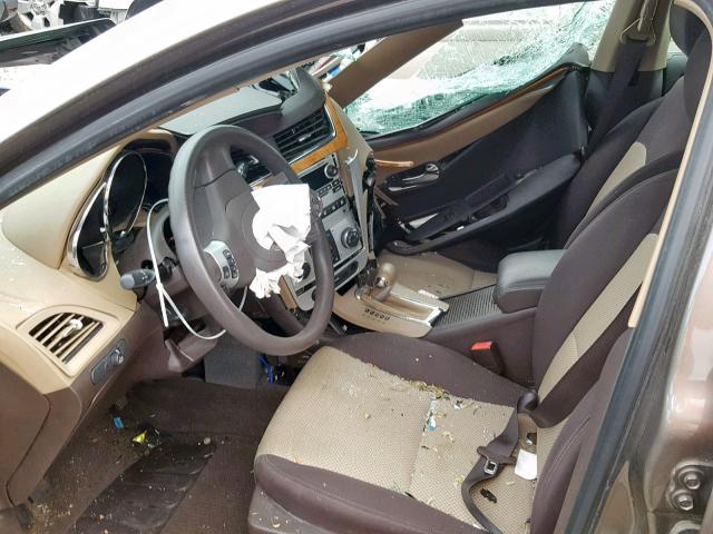 1G1ZC5EB4AF292510 - 2010 CHEVROLET MALIBU 1LT BROWN photo 5