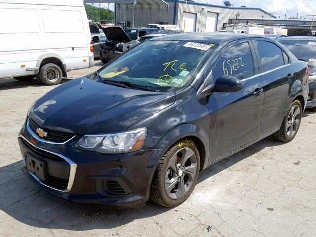 1G1JF5SB3H4125506 - 2017 CHEVROLET SONIC PREM BLACK photo 2