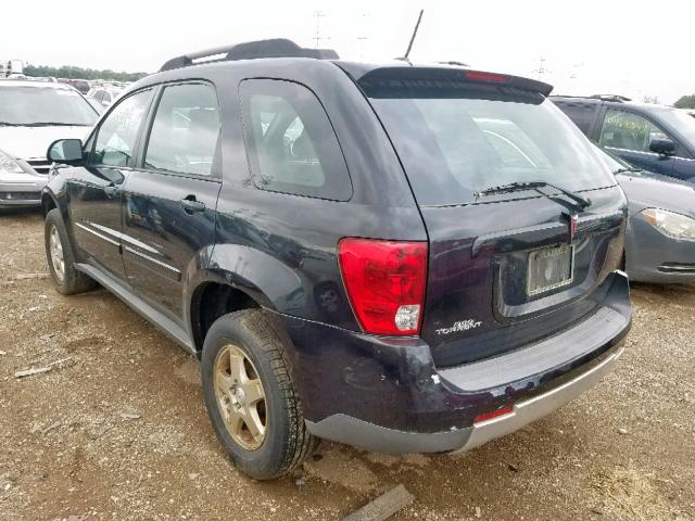 2CKDL33F286011653 - 2008 PONTIAC TORRENT BLACK photo 3