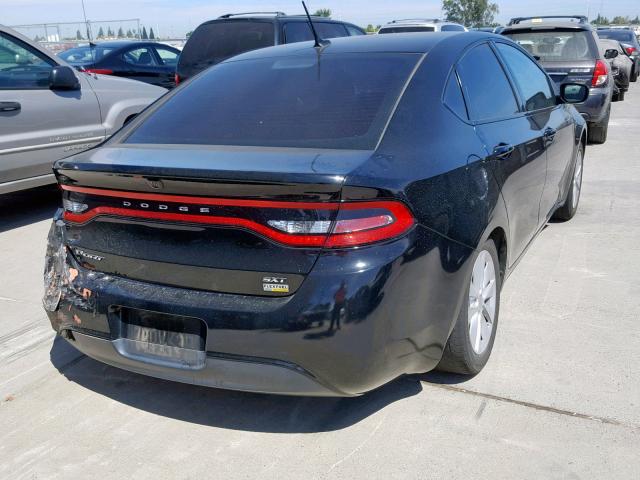 1C3CDFBA2ED683141 - 2014 DODGE DART SXT BLACK photo 4