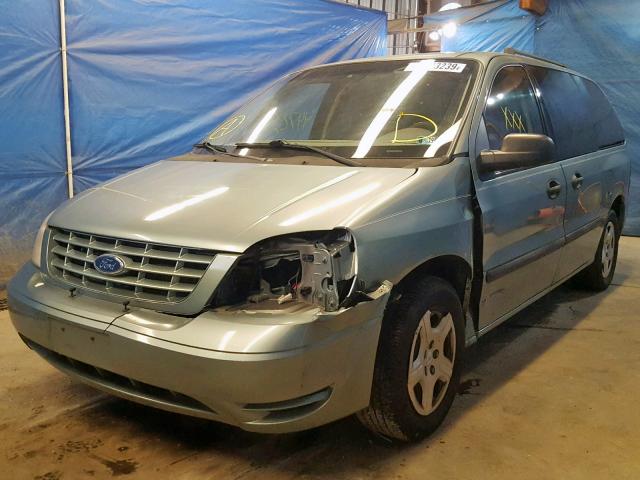 2FMZA51667BA17328 - 2007 FORD FREESTAR S TEAL photo 2