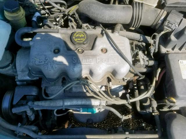 1FAFP33P31W328713 - 2001 FORD FOCUS LX GREEN photo 7