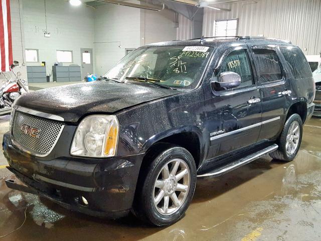 1GKUKEEF8AR280757 - 2010 GMC YUKON DENA BLACK photo 2