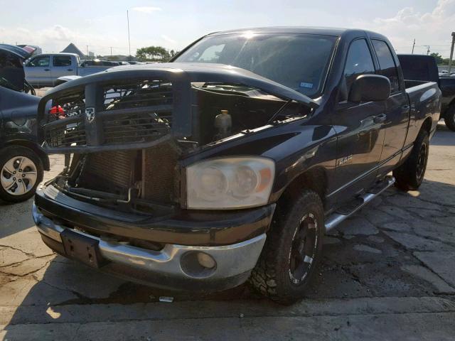 1D7HA18K38J149056 - 2008 DODGE RAM 1500 S BLACK photo 2