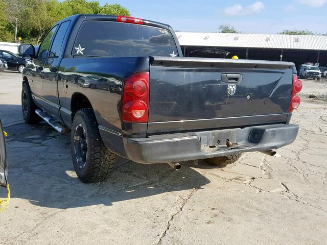 1D7HA18K38J149056 - 2008 DODGE RAM 1500 S BLACK photo 3