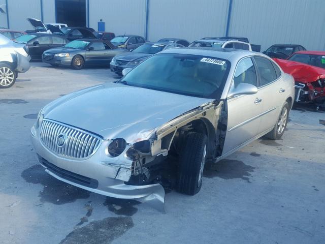 2G4WD582581253702 - 2008 BUICK LACROSSE C SILVER photo 2