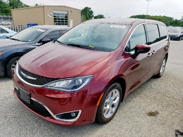 2C4RC1BG4HR777393 - 2017 CHRYSLER PACIFICA T MAROON photo 9