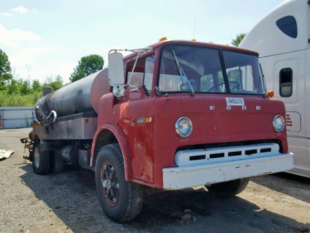 D80UVGG6215 - 1980 FORD F8000 RED photo 1