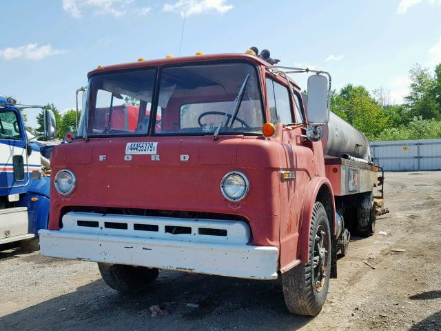 D80UVGG6215 - 1980 FORD F8000 RED photo 2