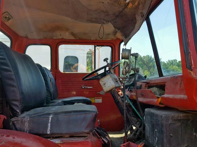 D80UVGG6215 - 1980 FORD F8000 RED photo 5
