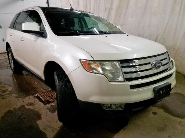 2FMDK4JC1ABB19425 - 2010 FORD EDGE SEL WHITE photo 1