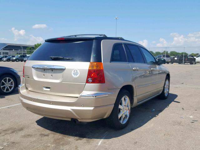 2A8GM78446R839160 - 2006 CHRYSLER PACIFICA L GOLD photo 4