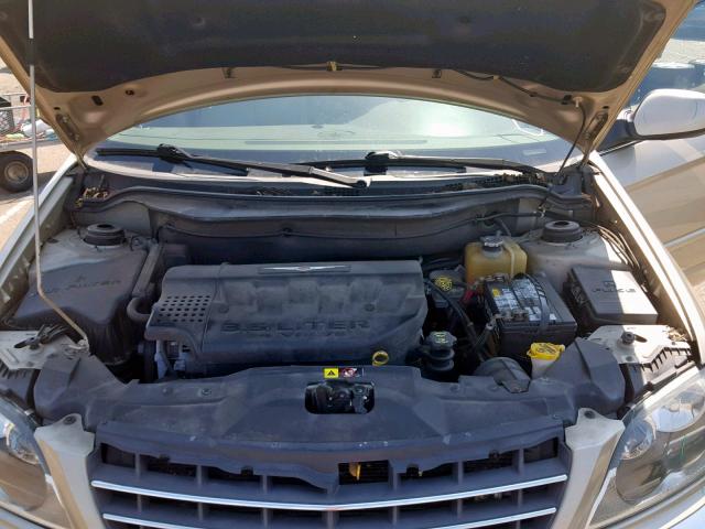 2A8GM78446R839160 - 2006 CHRYSLER PACIFICA L GOLD photo 7